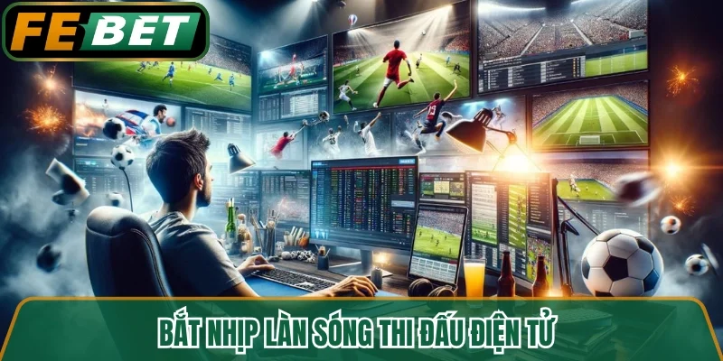 Bắt nhịp làn sóng thi đấu điện tử
